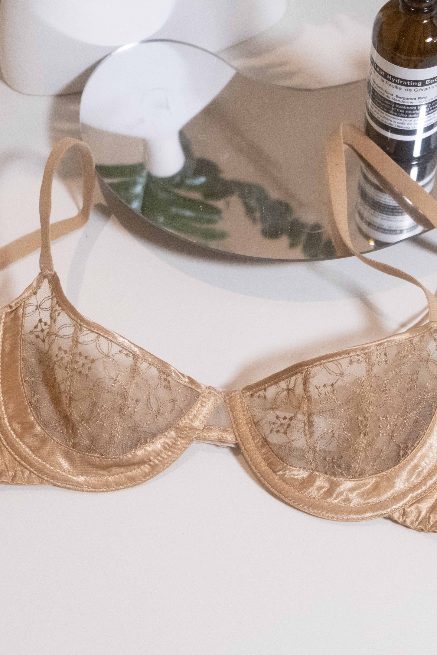 Romantic lace embroidery Bra