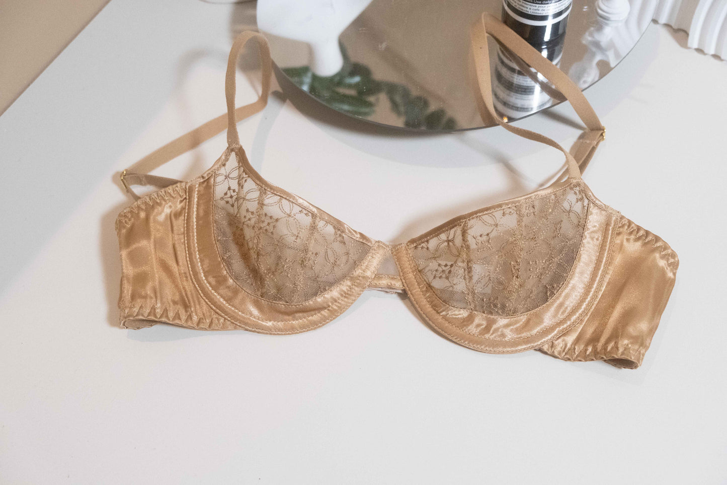 Romantic lace embroidery Bra