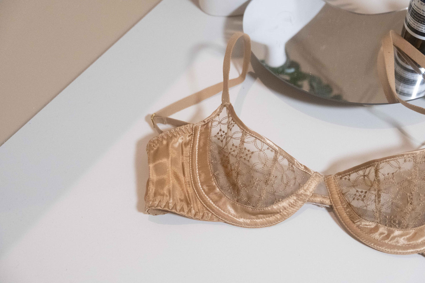 Romantic lace embroidery Bra