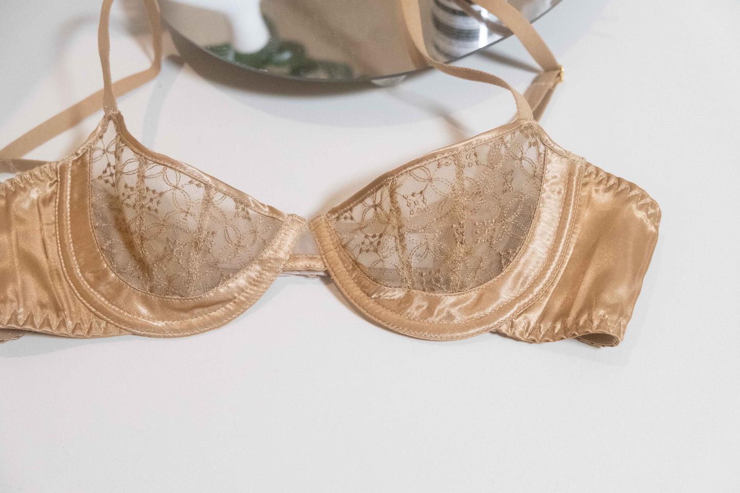 Romantic lace embroidery Bra