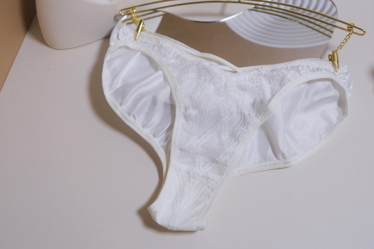 Secret Forest White Briefs